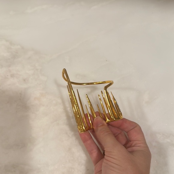 Alexis Bittar Gold Spike Cuff - Picture 5 of 5